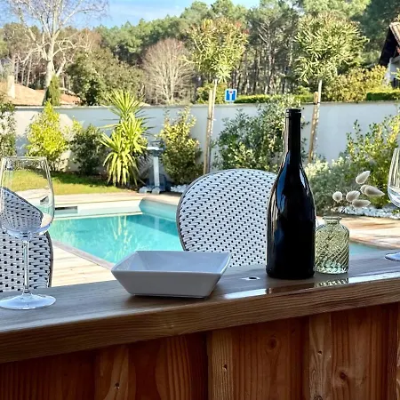 Sublime Maison De Piscine Au Coeur Des Pins, Proche * La Teste-de-Buch